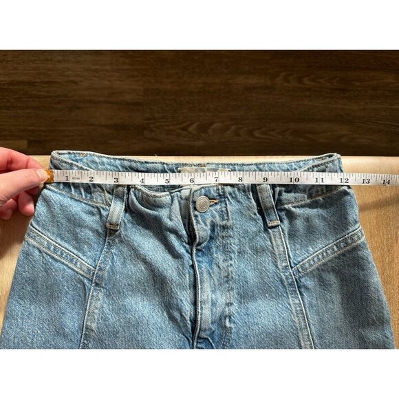 We The Free Florence Flare Jeans Medium Light Wash Size 27 - Picture 3 of 6